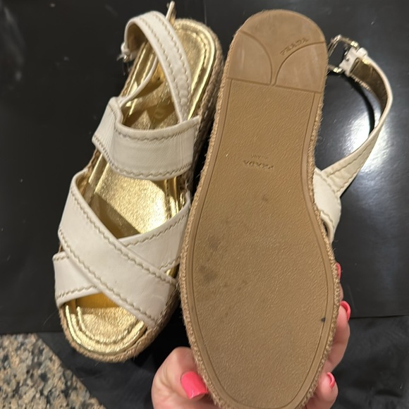 Prada espadrilles, color white, size 37 1/2 - Picture 3 of 3